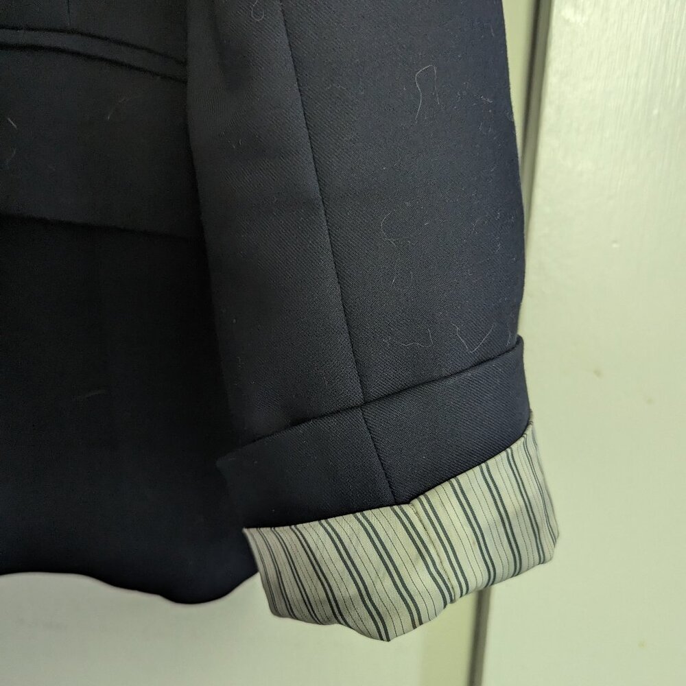 J. Crew Navy Two-Button Timeless Classic Blazer - image 3